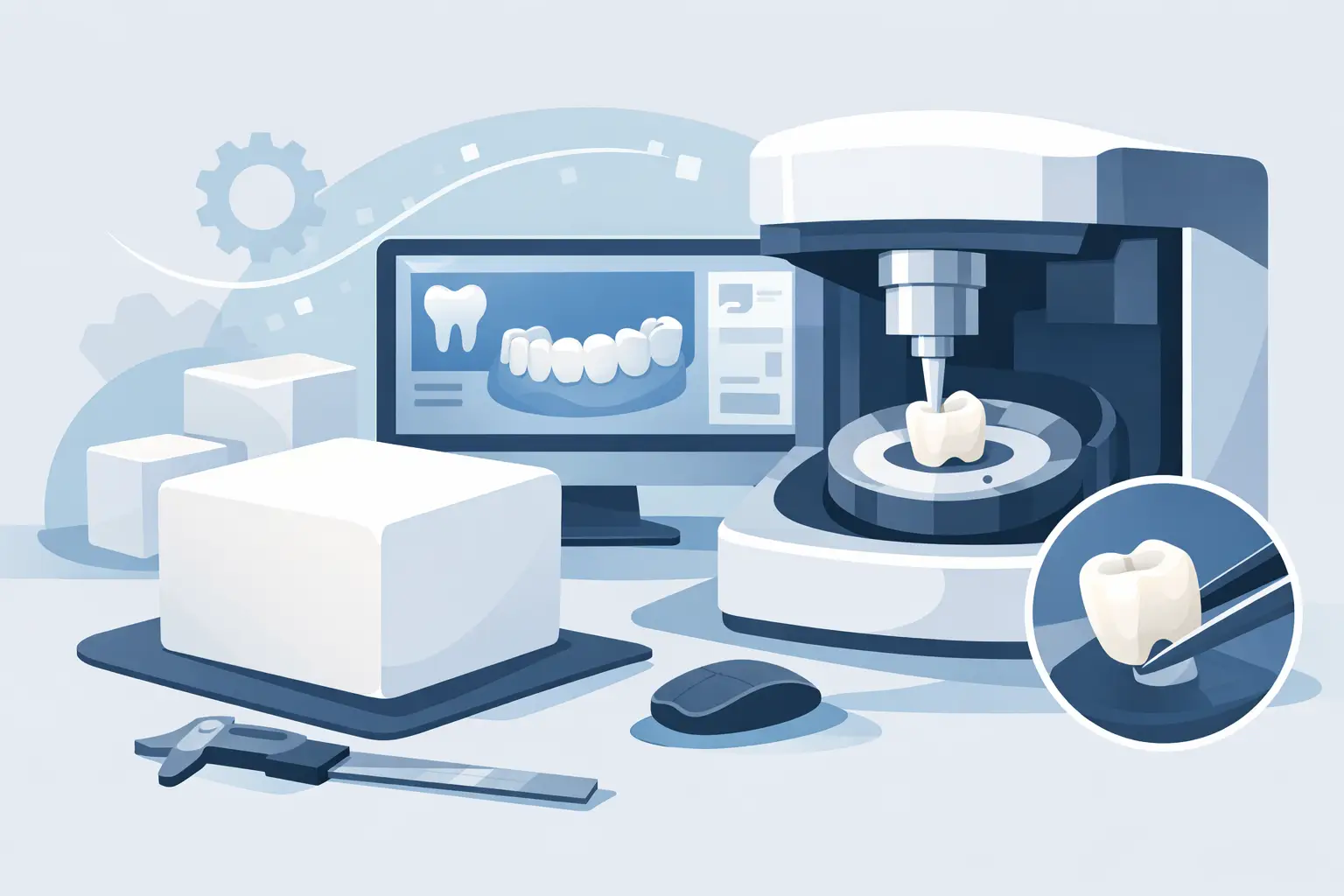 Bloque zirconia CAD CAM: cómo elegir bien