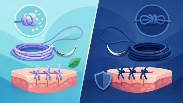 Suturas reabsorbibles vs no reabsorbibles